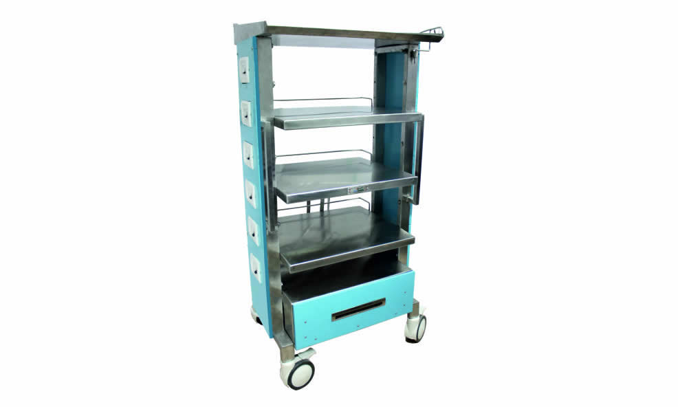 SS Lapro Instrument Trolley